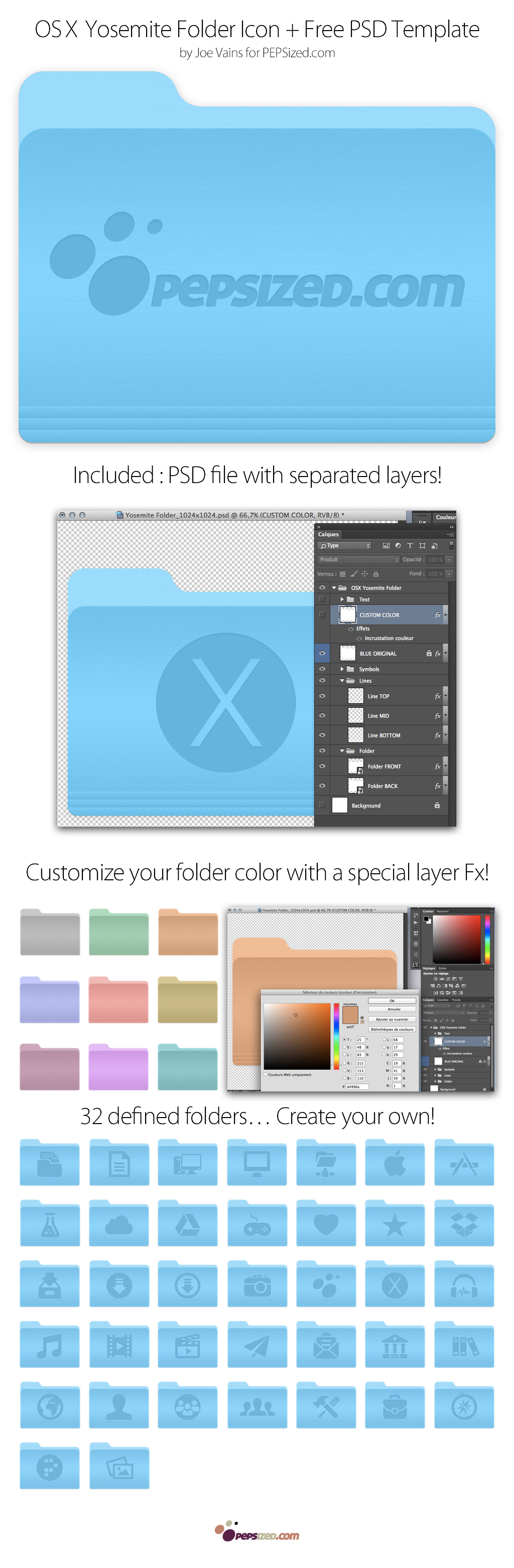 Folder Designer: Custom Icons 1.7 for mac os x