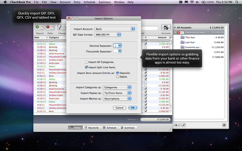 CheckBook Pro 2.6.17 mac osx